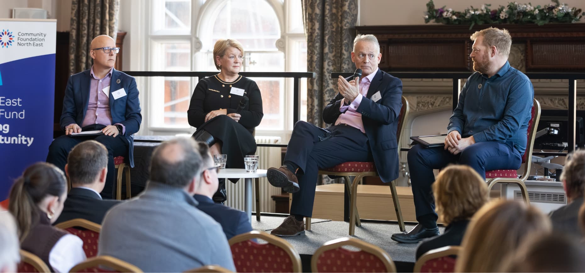 Nick Harrison, Jackie Fitzgerald, Paul Jennings and Phil Witcherley